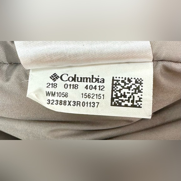 Men’s Columbia Red Burgundy Winter Jacket Omni-Heat Sz L No Hood Tons of Pockets - Picture 11 of 15